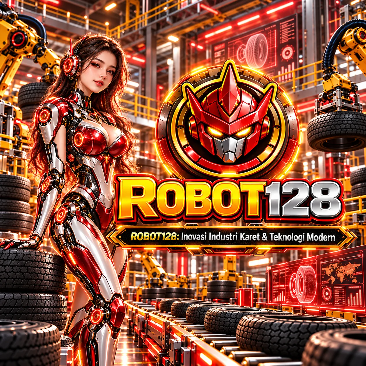 ROBOT128: Inovasi Industri Karet & Teknologi Modern